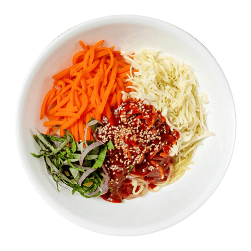 비빔만두